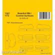CMK 129-7507 - 1:72 Beaufort Mk.I Control Surfaces 1/72 / for Airfix kit