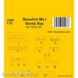 CMK 7509 - 1:72 Beaufort Mk.I Bomb Bay / Airfix kit