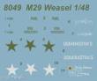 CMK 129-8049 - M29 Weasel full resin kit in 1:48