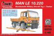 CMK 129-8056 - MAN LE 10.220 Bundeswehr Military Aircra Tug + Towbar in 1:48