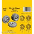 CMK 129-8068 - 1:48 SS-100 Gigant Wheels 1/48 / for Tamiya kits