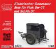 CMK 129-8070 - Elektrischer Generator 8kw für Flak Sw-36 mit Sd.Ah.51
