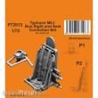 CMK 129-P72013 - 1:72 Typhoon Mk.I Gun Sight and Seat Correction Set 1/72