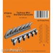 CMK 129-P72016 - Typhoon Mk.I Standard Exhausts / for Airfix kit
