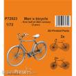 CMK 129-P72023 - Men`s bicycle - first half of 20th century (3 pcs.)