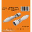 CMK 129-P72029 - British WWII GP 250lb bomb (2pcs.)