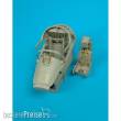 Aires 2054 - 1:32 A-7E Corsair II late Cockpit Set für Trumpeter Bausatz