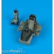 Aires 2066 - 1:32 F-16C/CJ Falcon cockpit set Für Tamiya Bausatz.