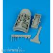 Aires 2067 - 1:32 F-16 Falcon wheel bay Für Tamiya Bausatz.
