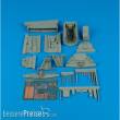 Aires 2069 - 1:32 Messerschitt Me 262A Schwalbe Cockpit & Wheel Bay Set for Trumpeter Bausatz