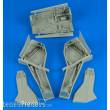 Aires 2076 - 1:32 F-105 Thunderchief wheel bay für Trumpeter Bausatz