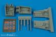 Aires 2078 - 1:32 F-86 Sabre air brake set für Kinetic Bausatz