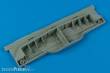 Aires 2082 - 1:32 P-51B Mustang wheel bay für Trumpeter Bausatz