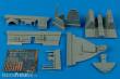 Aires 2087 - 1:32 F8F-1 Bearcat cockpit set Für Trumpeter Bausatz