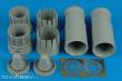 Aires 2118 - 1:32 EF 2000A late exhaust nozzles (TRU)
