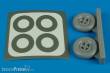 Aires 2128 - 1:32 Spitfire Mk.IX wheels & paint masks