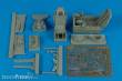 Aires 2137 - 1:32 MiG-23MF Flogger B cockpit set (TRU)