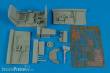 Aires 2141 - 1:32 Bf 109F-2/F-4 cockpit set for Hasegawa