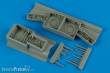 Aires 2165 - 1:32 F-86F Sabre wheel bay for Kinetic/Ital.