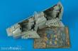 Aires 2168 - 1:32 Su-25 UB Frogfoot B cockpit set (TRU)