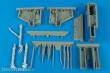 Aires 2172 - 1:32 A-4E/F Skyhawk wheel bay & gun bay (TRU)