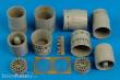 Aires 2180 - 1:32 MiG-29A Fulcrum ex nozzles f. Trumpeter
