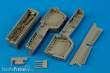 Aires 2182 - 1:32 F-14 Tomcat wheel bay for Trumpeter