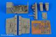 Aires 2189 - 1:32 Bf 109G-6 cockpit set for Revell