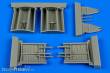 Aires 2204 - 1:32 F-104G/S Starfighter airbrakes for Itale