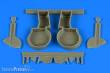 Aires 2220 - 1:32 Spitfire Mk.IXc wheel bay for Revell