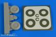 Aires 2226 - Bucker Bu 131 wheels& paint masks disc cover