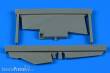 Aires 2238 - 1:32 MiG-23BN correct tail fin for Trumpeter