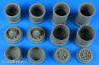 Aires 2254 - 1:32 RF-4C Phantom II exhaust nozzles for REVELL
