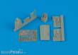 Aires 4301 - 1:48 P-40B cockpit set Für Trumpeter Bausatz.