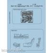 Aires 4320 - 1:48 Lightning F Mk. 2/6 Cockpit Set für Airfix Bausatz