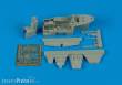 Aires 4353 - 1:48 A-10 Thunderbolt II Cockpit Set für Hobby-Boss-Bausatz