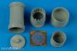 Aires 4387 - 1:48 F16C Falcon block 25/32 exhaust nozzle für Tamiya Bausatz