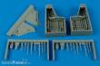 Aires 4399 - 1:48 Hawker Typhoon wheel bay Für Hasegawa Bausatz