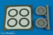 Aires 4405 - 1:48 J35 Draken wheels & paint masks für Hasegawa Bausatz