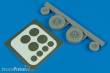 Aires 4415 - 1:48 Phantom FGR.2 wheels & paint masks für Hasegawa Bausatz