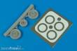 Aires 4423 - 1:48 MiG-15 Fagot wheels & paint masks