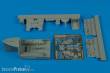 Aires 4429 - 1:48 Sea Fury cockpit set für Trumpeter Bausatz