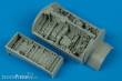 Aires 4439 - 1:48 F-16C/D Falcon wheel bays for Kinetic