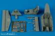 Aires 4448 - 1:48 Fj-4B Fury cockpit set for Hobby Boss