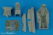 Aires 4449 - 1:48 F-16C/N Aggressor cockpit set for Tamiya