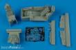 Aires 4451 - 1:48 F-16C Barak cockpit set for Hasegawa