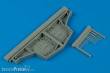 Aires 4452 - 1:48 Hawker Sea Fury wheel bay for Trumpeter