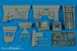Aires 4462 - 1:48 Spitfire Mk.XIV cockpit set for Academy