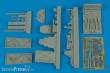 Aires 4464 - 1:48 Typhoon Mk.IB tear drop canopy cockpit s
