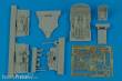 Aires 4465 - 1:48 P-47D Razorback cockpit set (TAMIYA)